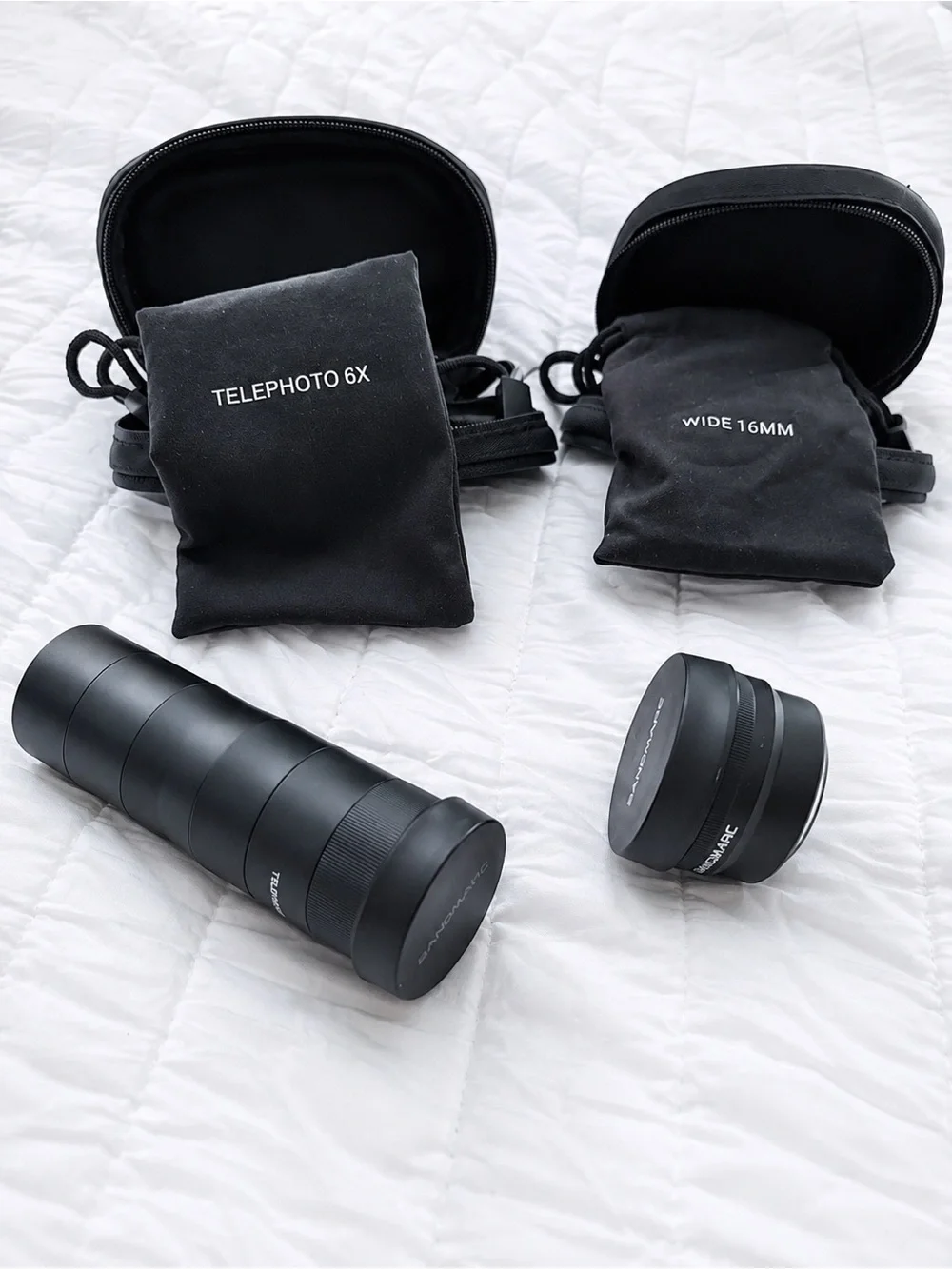Smartphone Telephoto & Wide Lens Kit - Black - Brand new no tags but never used
